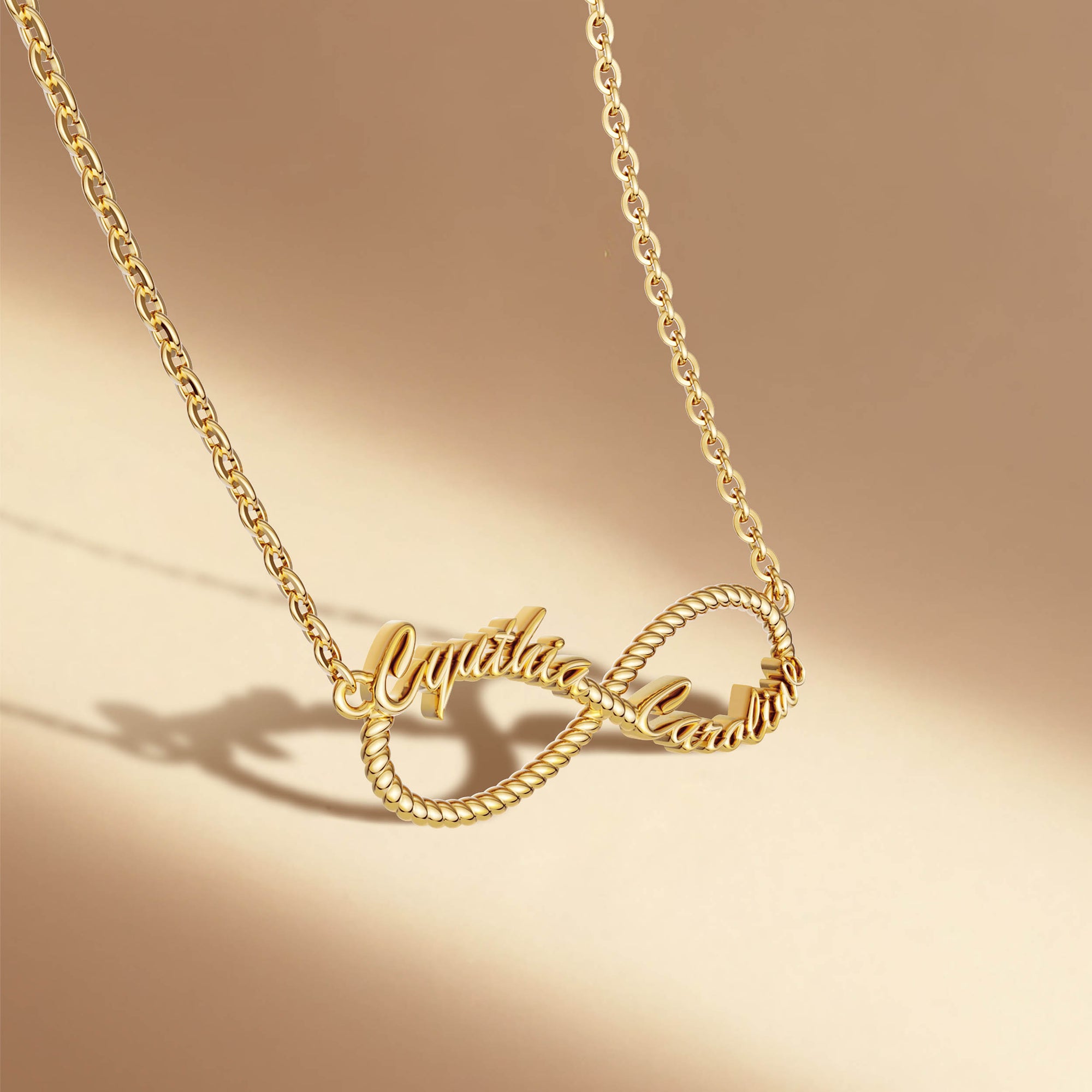 Infinity Personalized Name Necklace - vanimy