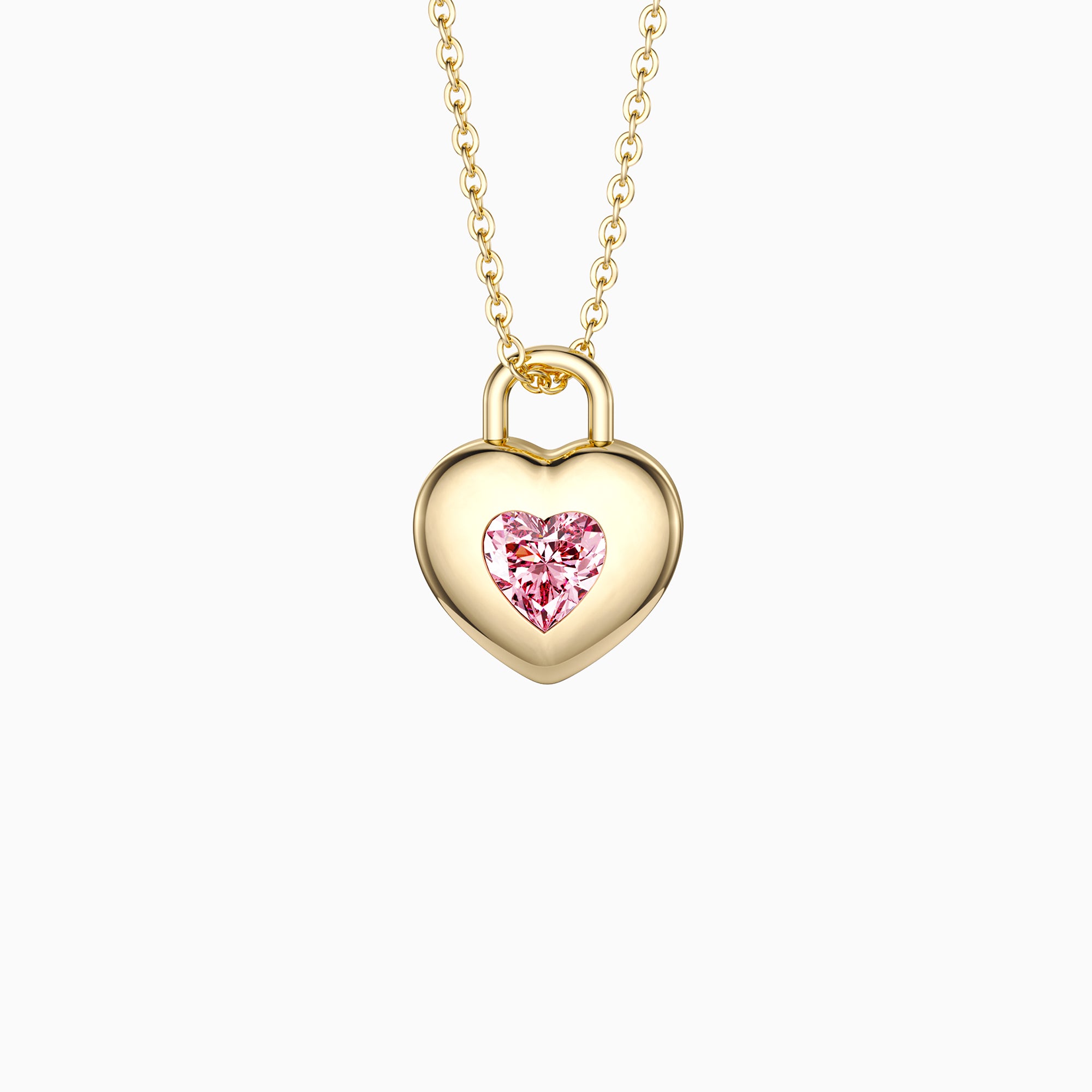Love Lock Pendant Necklace - vanimy