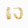 Ichthys Half Hoop Earrings