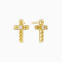 Harvest Blessings Cross Stud Earrings