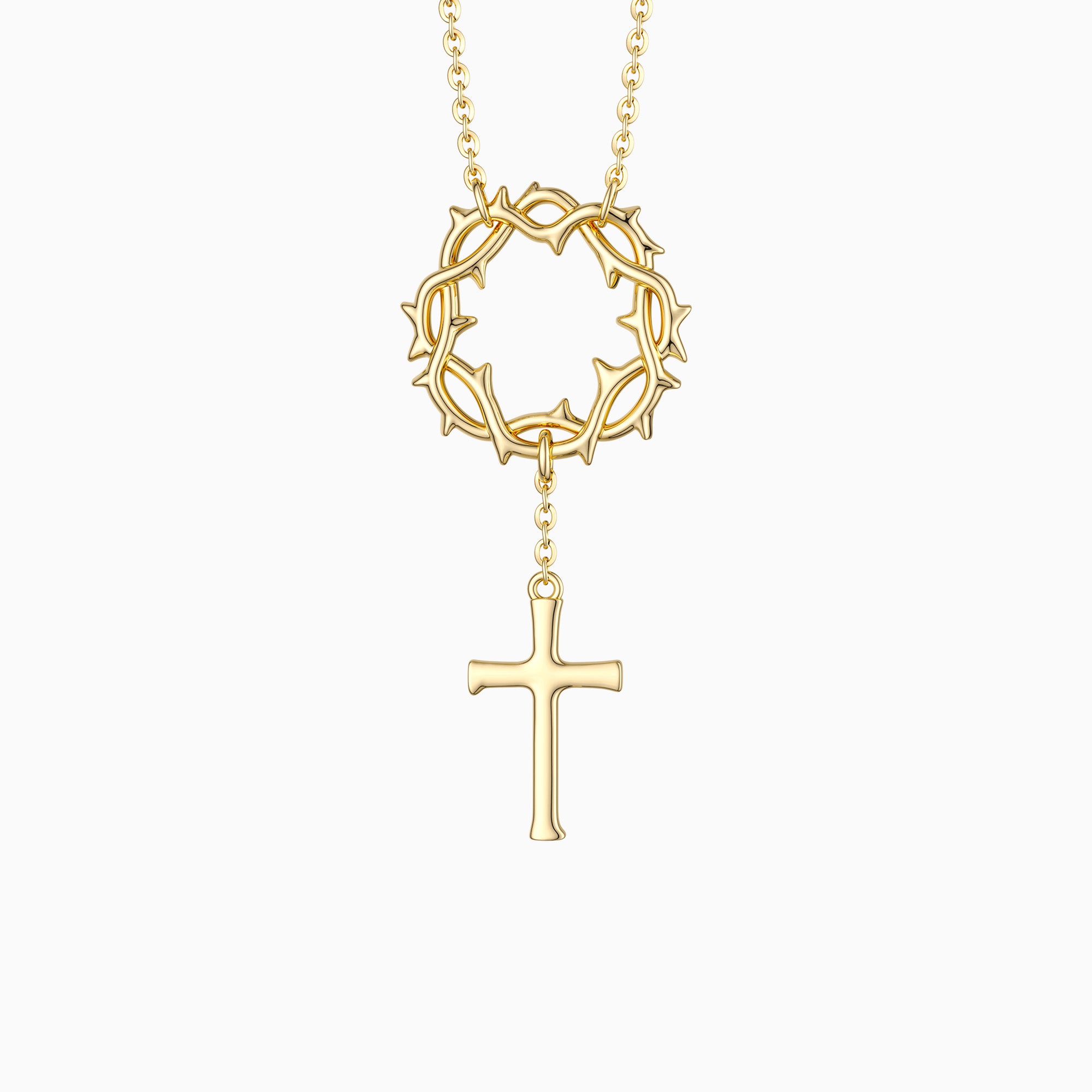 Religious Jewelry Crucifix Mens 14K Gold Cross Pendant - JCPenney