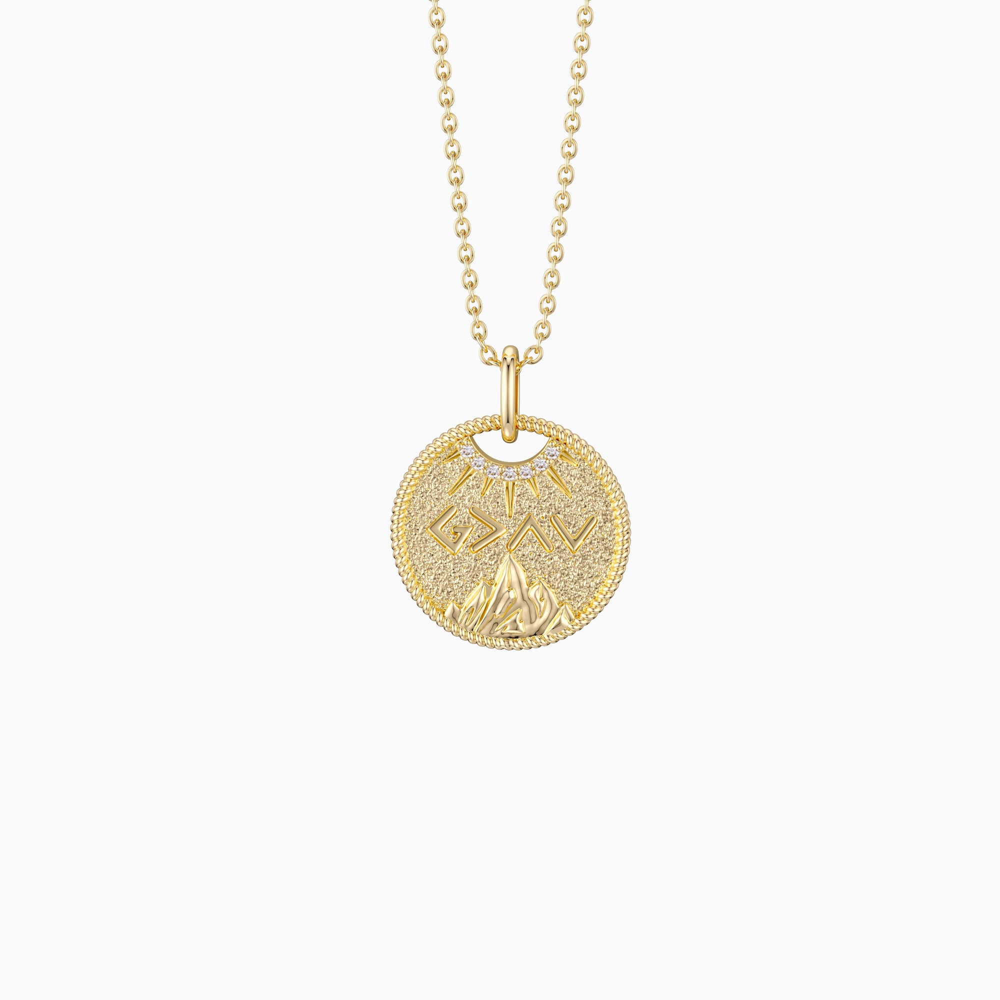 Highs And Lows Gold Coin Necklace - vanimy