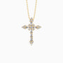 Byzantine Faith Cross Pendant Necklace - vanimy
