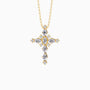 Byzantine Cross Amulet Pendant Necklace - vanimy