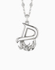 Blossom Letter A-Z Pendant Necklace