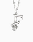 Blossom Letter A-Z Pendant Necklace