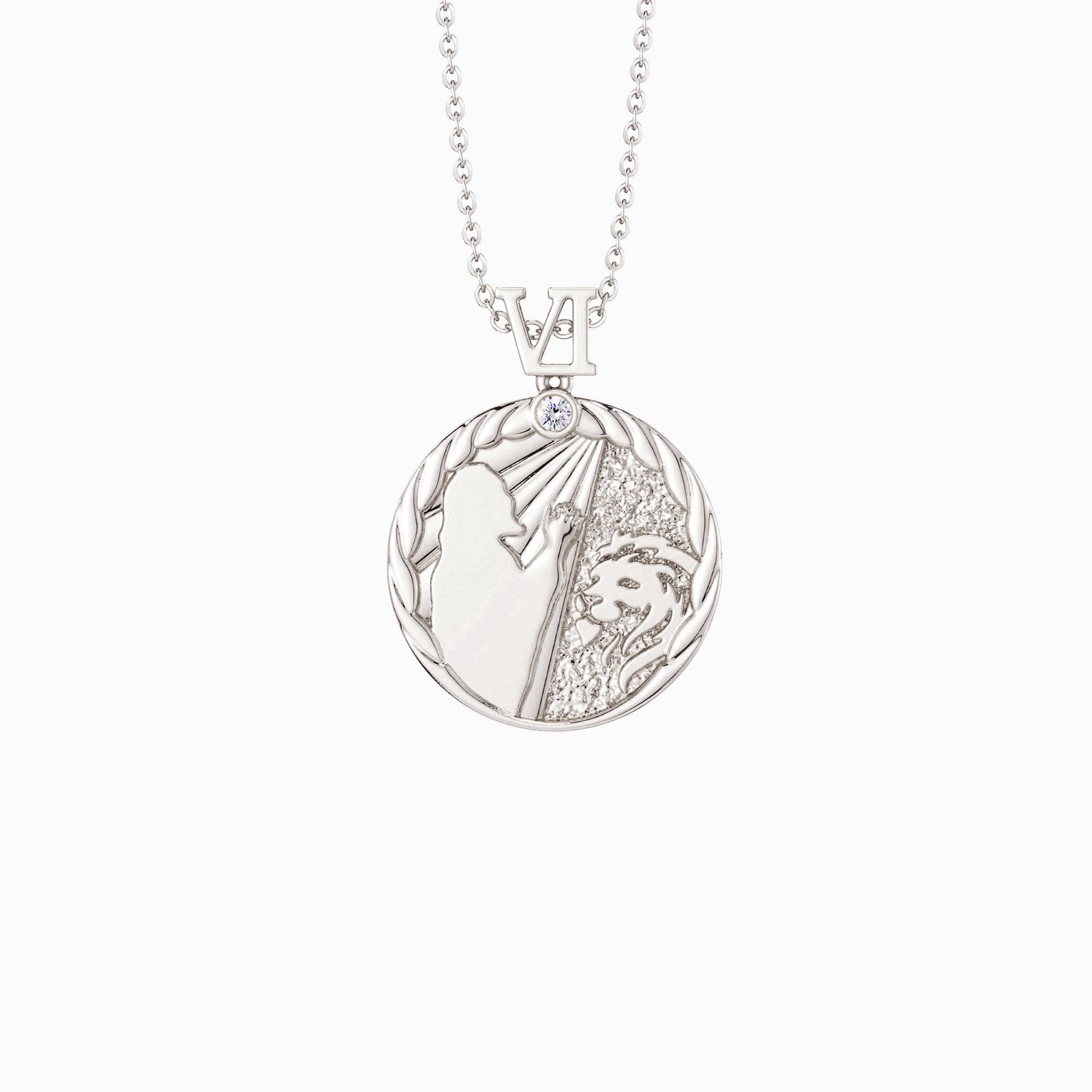 Lion&#39;s Den Faith Triumph Pendant Necklace