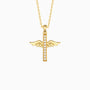Eternal Guardian Wing Mini Pendant Necklace - vanimy