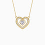 Double Heart Love Necklace