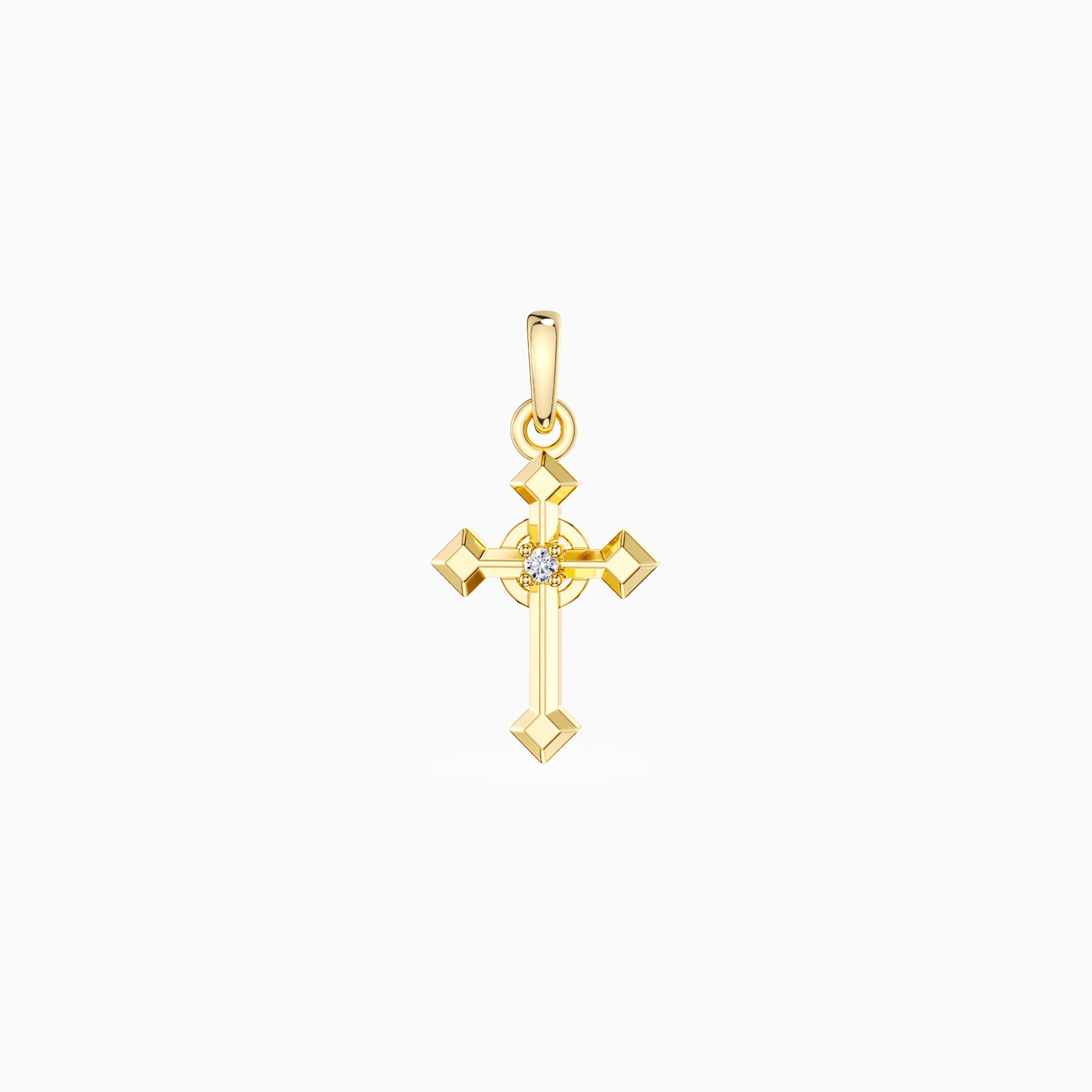 Celtic Cross Charm Pendant