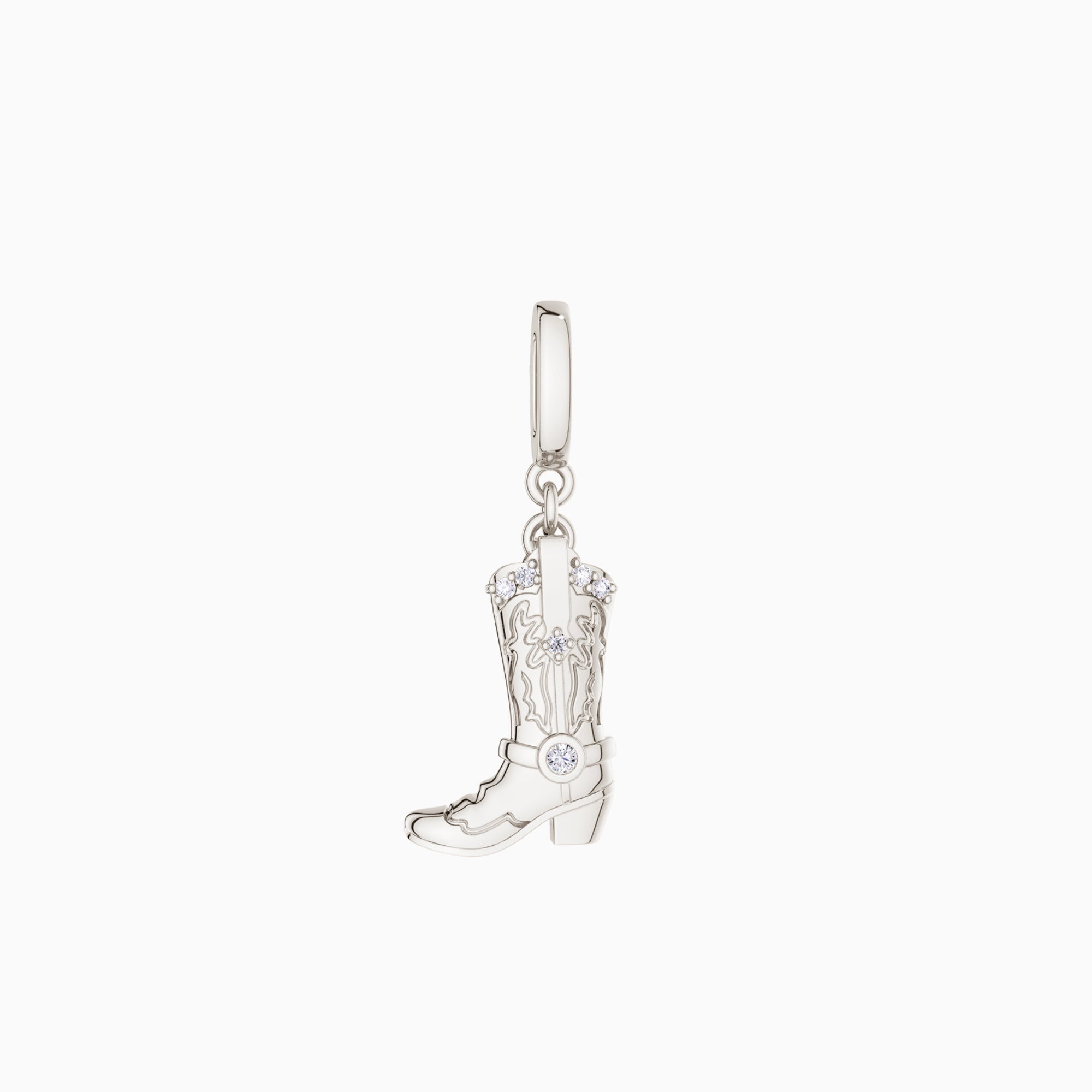 Cowboy Boot Charm Pendant