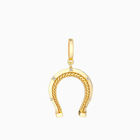 Horseshoe Charm Pendant