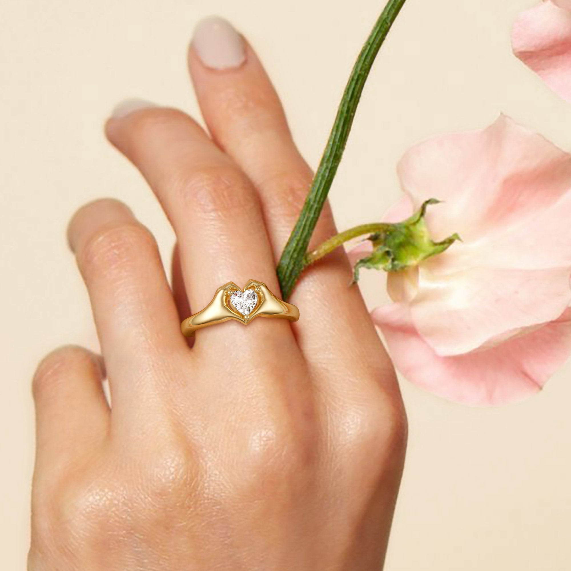 Embrace of Affection Love Statement Ring - vanimy