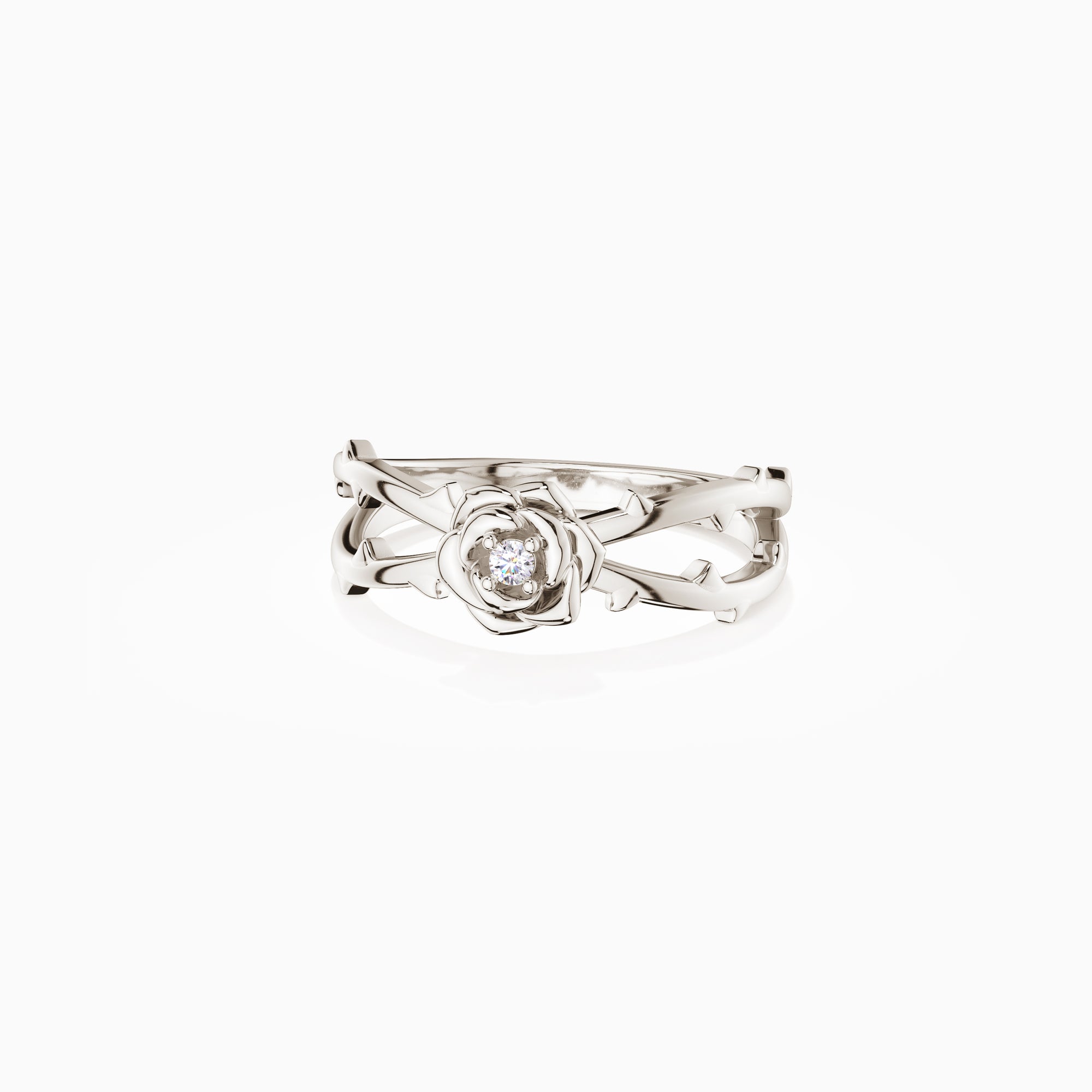 Crown of Thorns Rose Ring