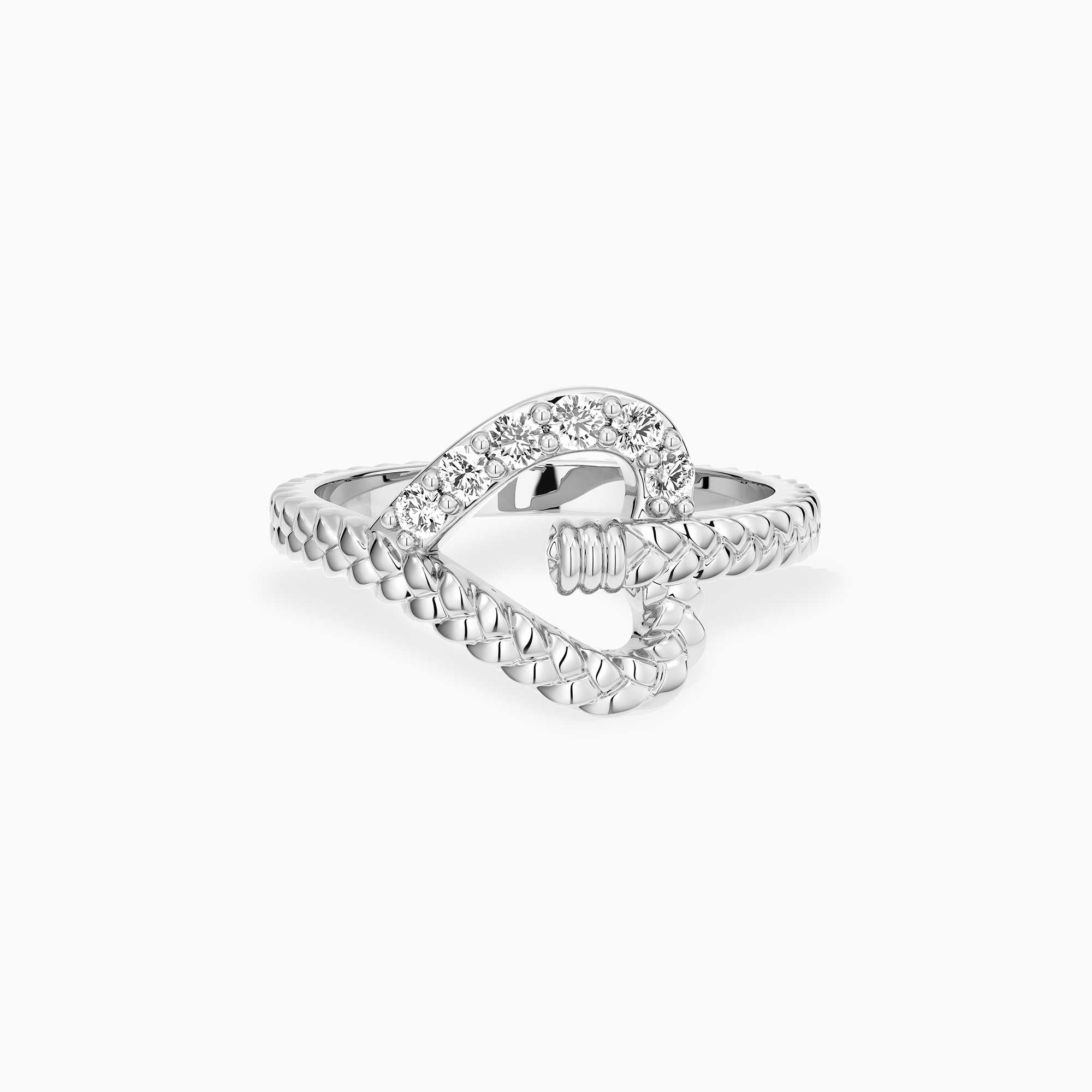 Love Knot Braided Cord Ring