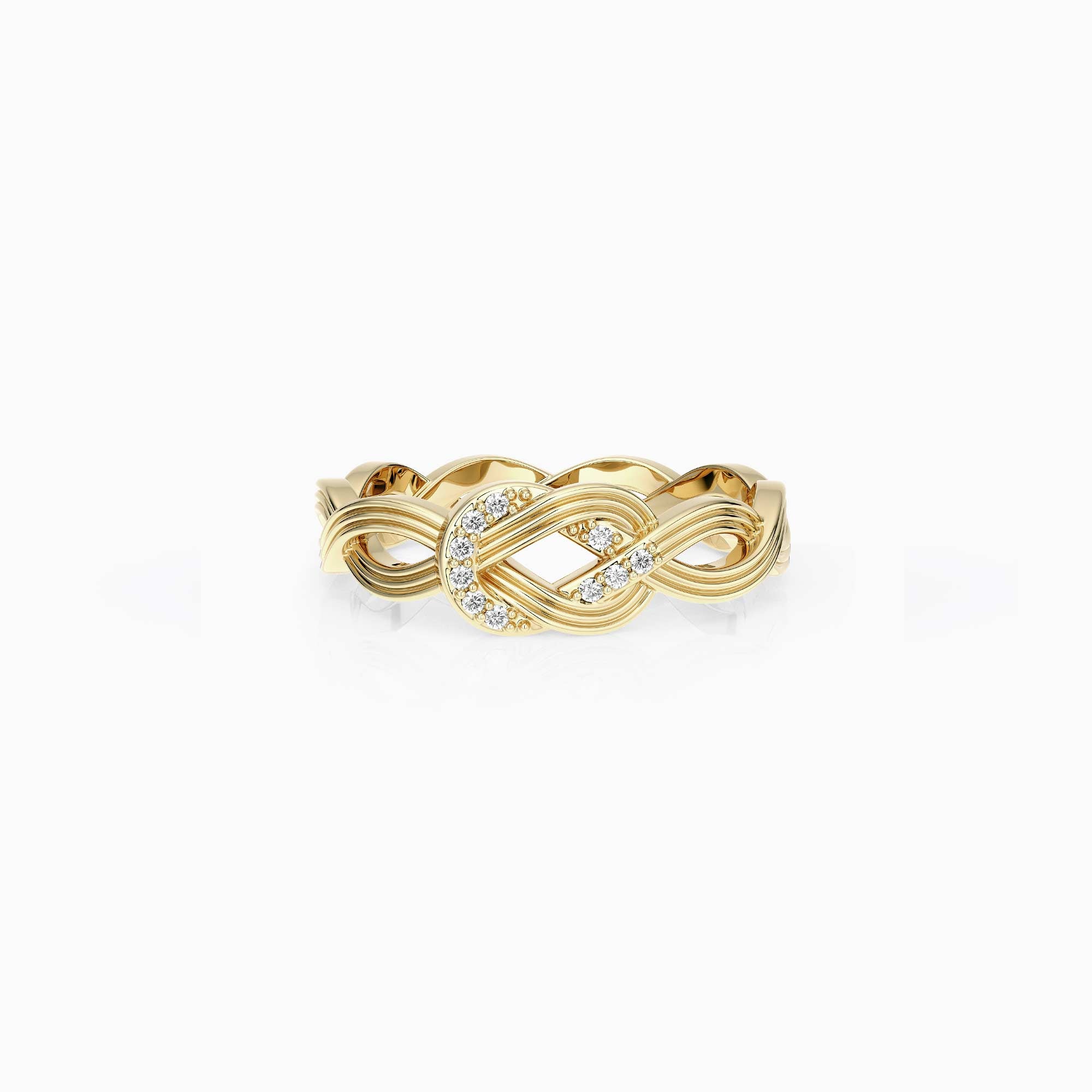 Infinity Cord Ring